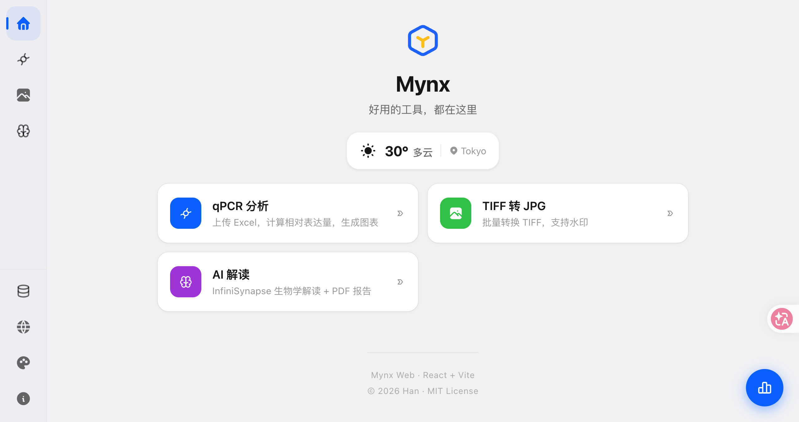 mynx screenshot